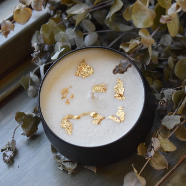 Eucalyptus 24K Gold Single Wick 7 oz. Candle