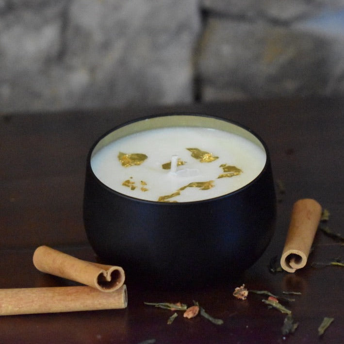 Cinnamon 24K Gold Single Wick 7 oz. Candle