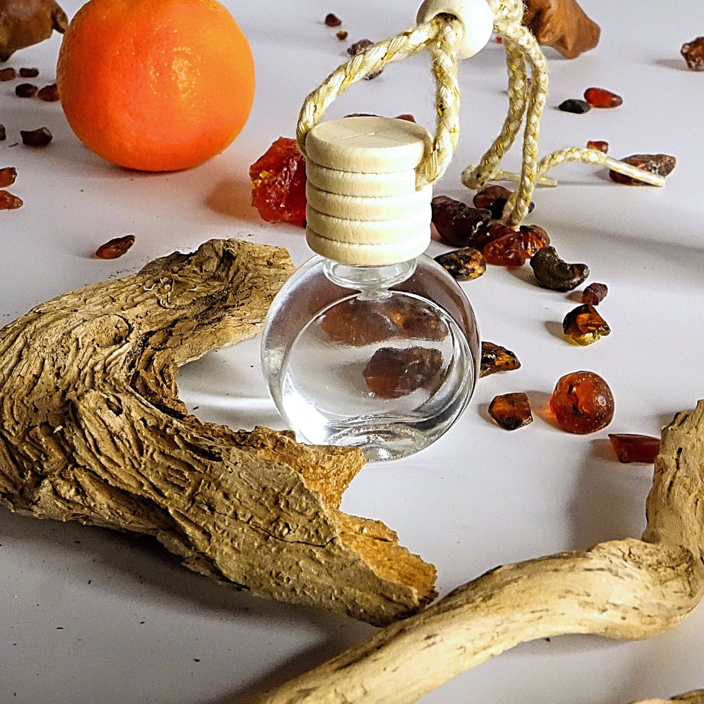 Amber Driftwood Car Diffuser