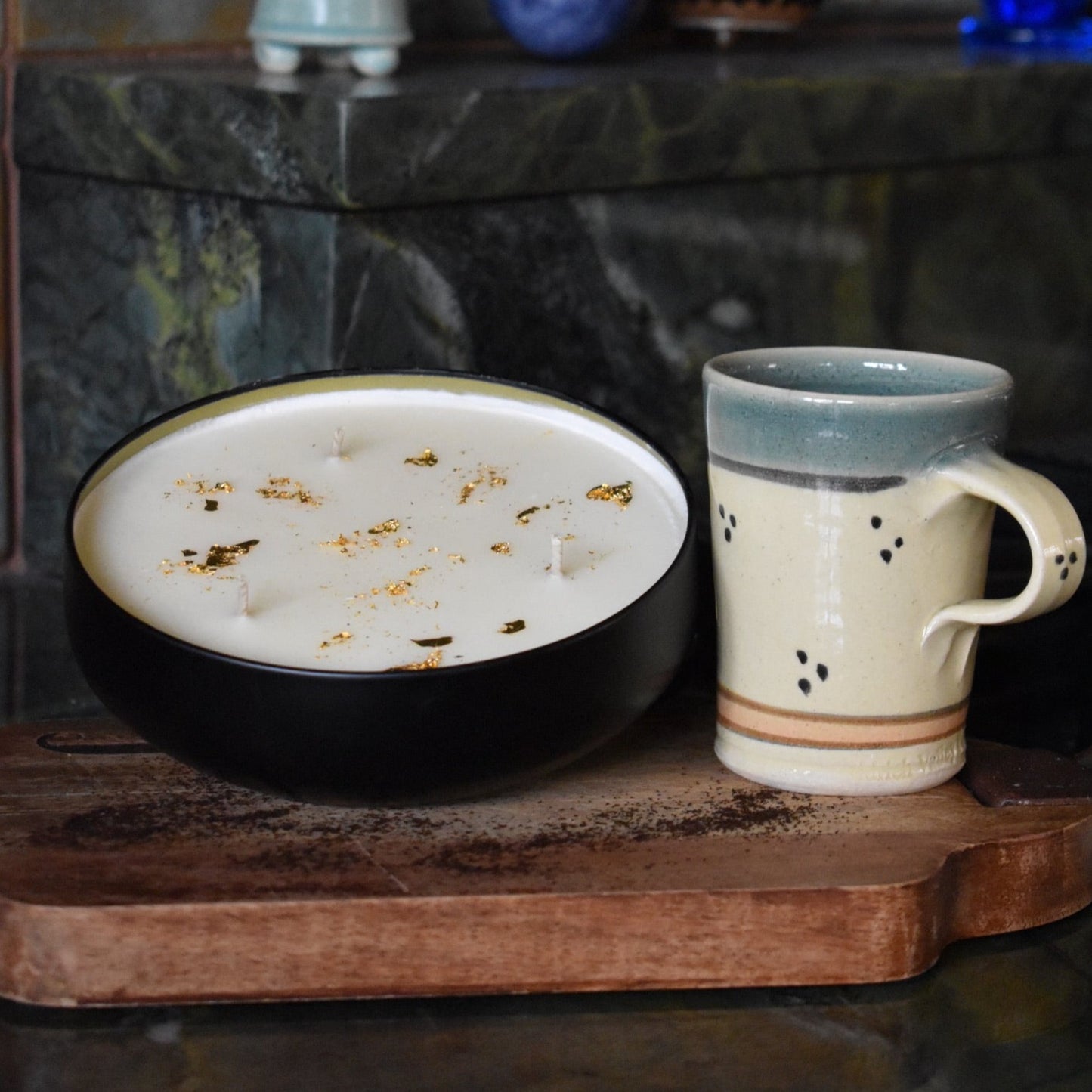 Coffee House 24K Gold 3-Wick 16 oz. Candle