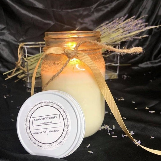 14 oz Recycled Mason Jar Candle